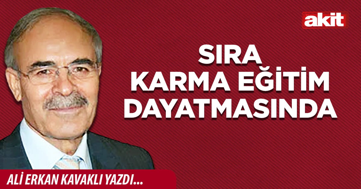 Sıra karma eğitim dayatmasında