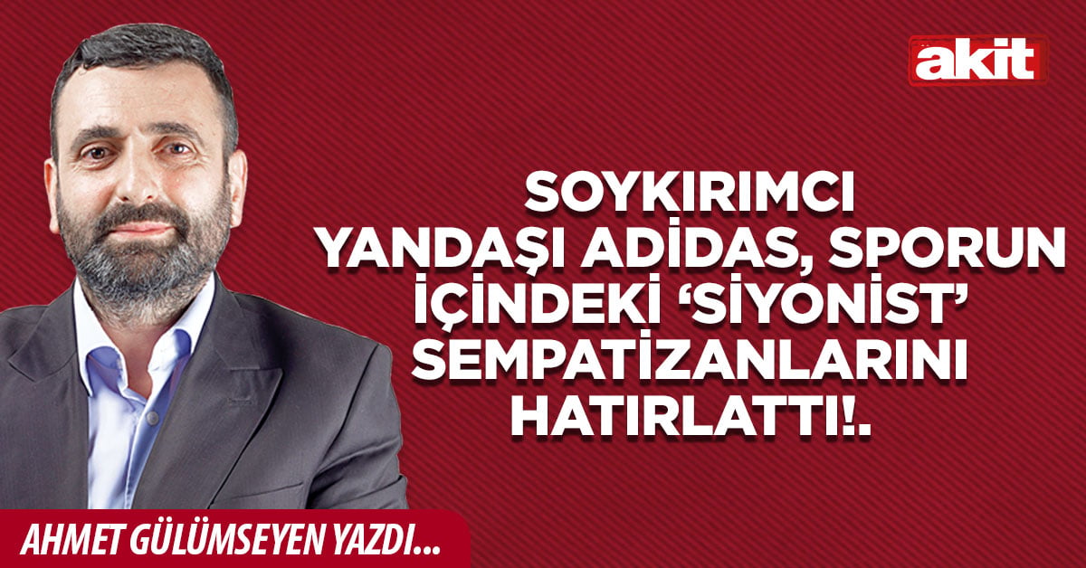 Soykırımcı yandaşı adidas, sporun içindeki ‘siyonist’ sempatizanlarını hatırlattı!.