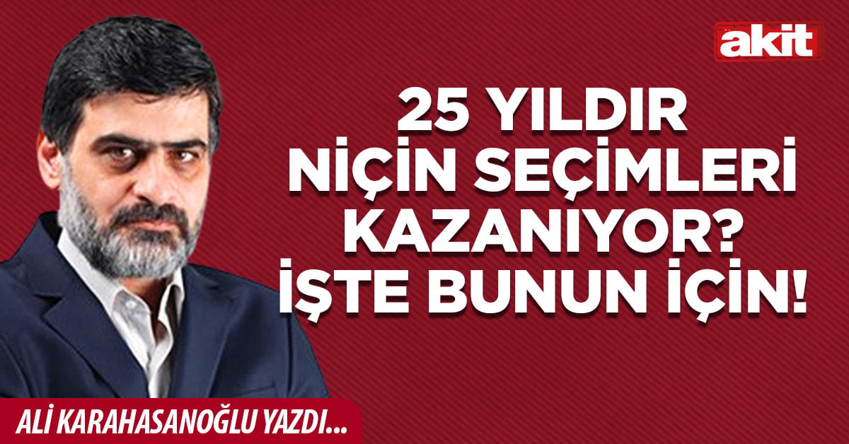 25 yıldır niçin seçimleri kazanıyor? İşte bunun için!