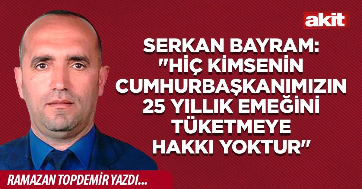 Türkiye'yi dünyaya tanıtan bir isimdir: Serkan Bayram