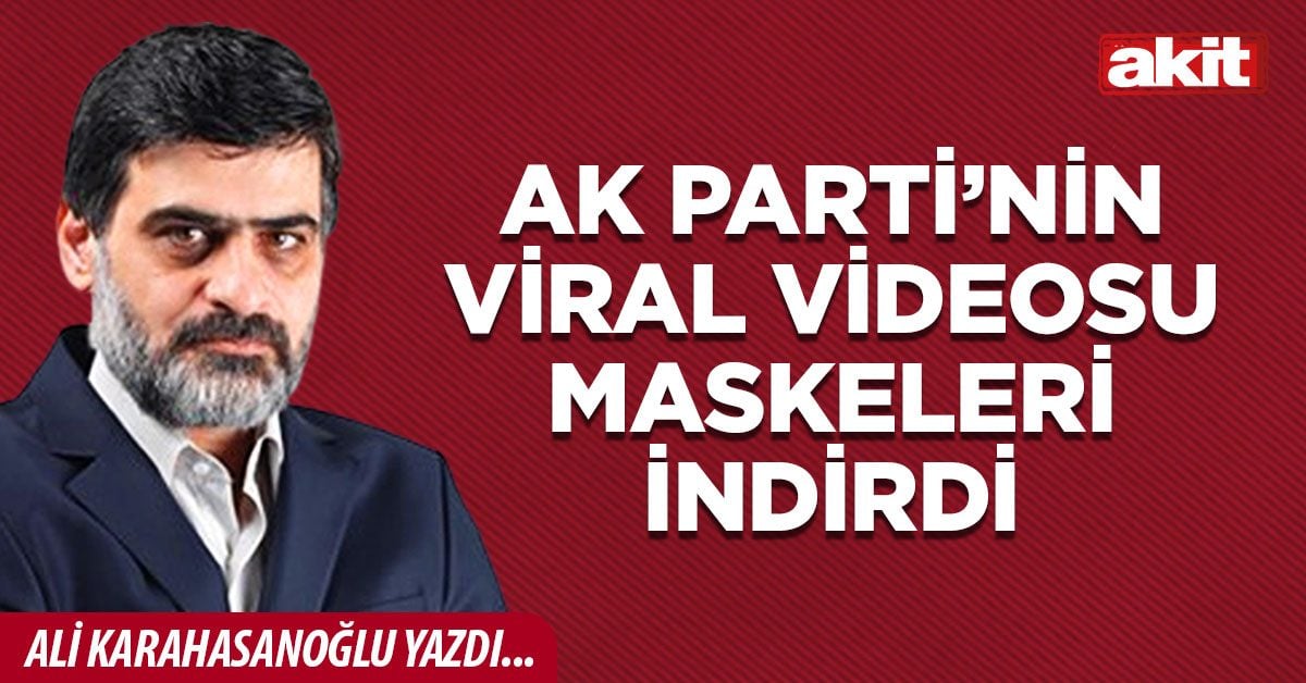 AK Parti’nin viral videosu maskeleri indirdi
