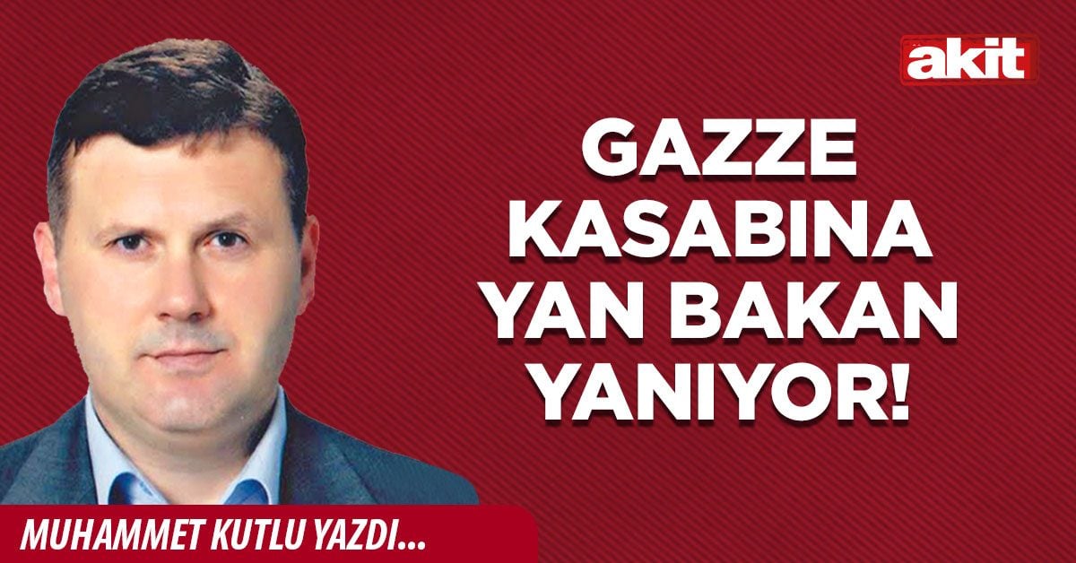 Gazze kasabına yan bakan yanıyor!
