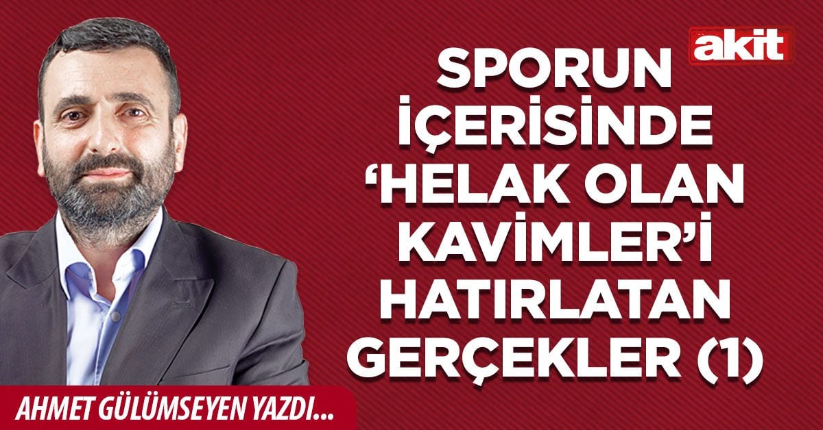 Sporun içerisinde ‘Helak olan kavimler’i hatırlatan gerçekler (1)